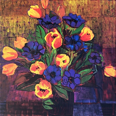 Erika Beck, Tulips and anemones