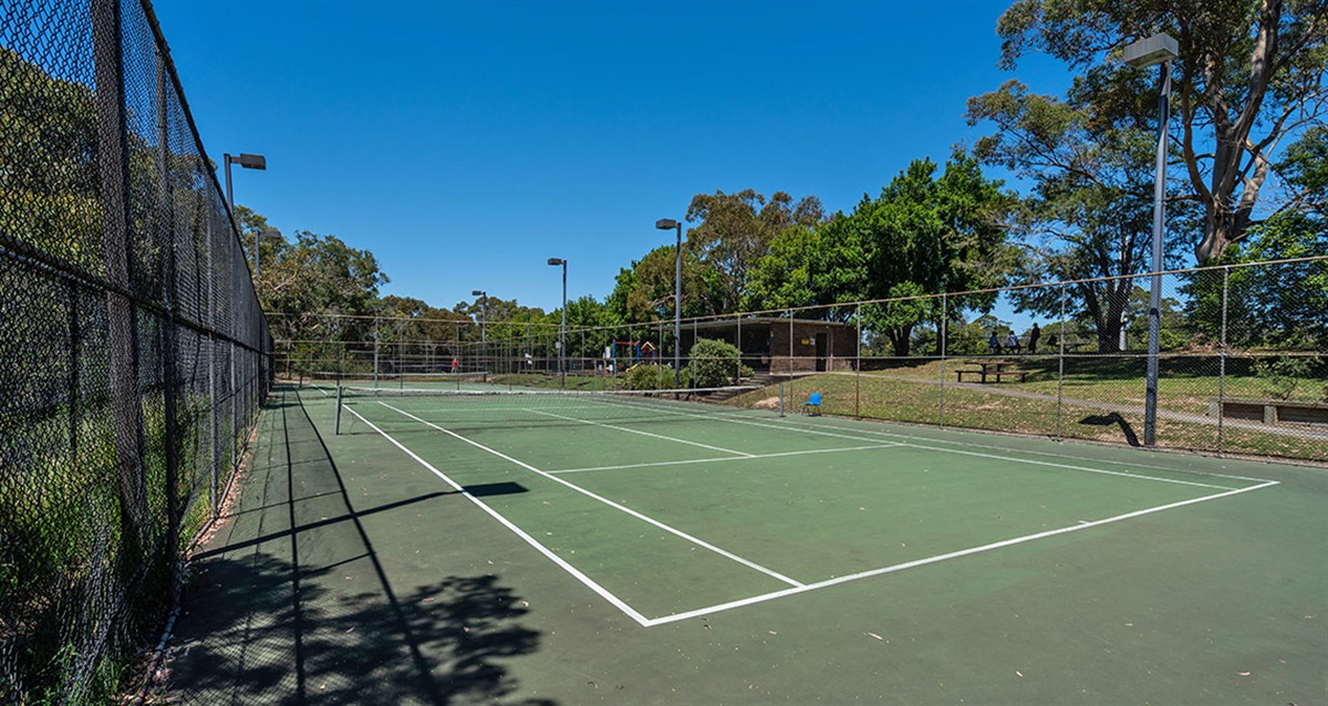 Warrimoo Oval tennis courts Ku-ring-gai