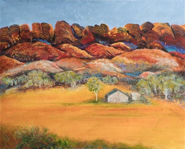 Dianne Gilbertson, 'Sunrise at Wilpena Pound'