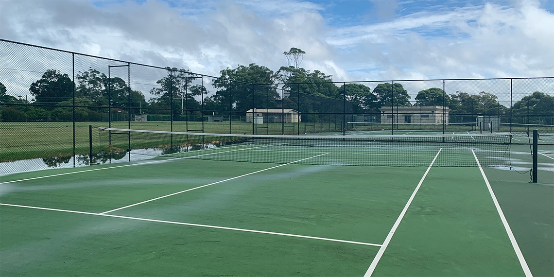 Regimental Park tennis courts