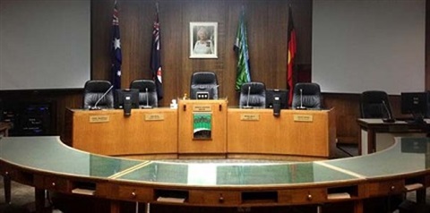 council chambers