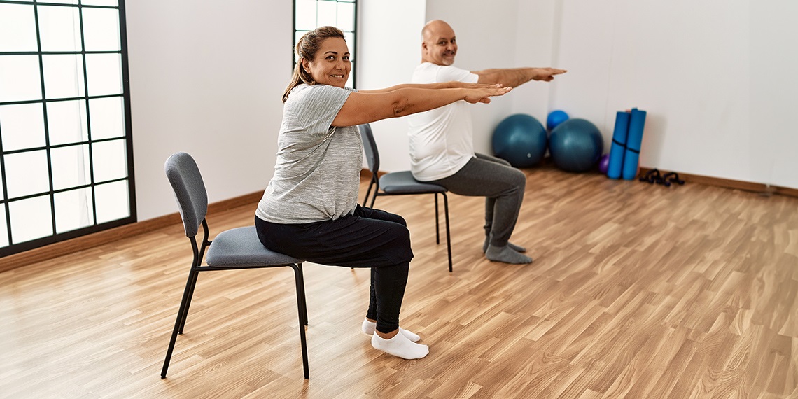 Chair Yoga Class for Seniors on Thu, Feb 22, at Aurora Primary Care Center