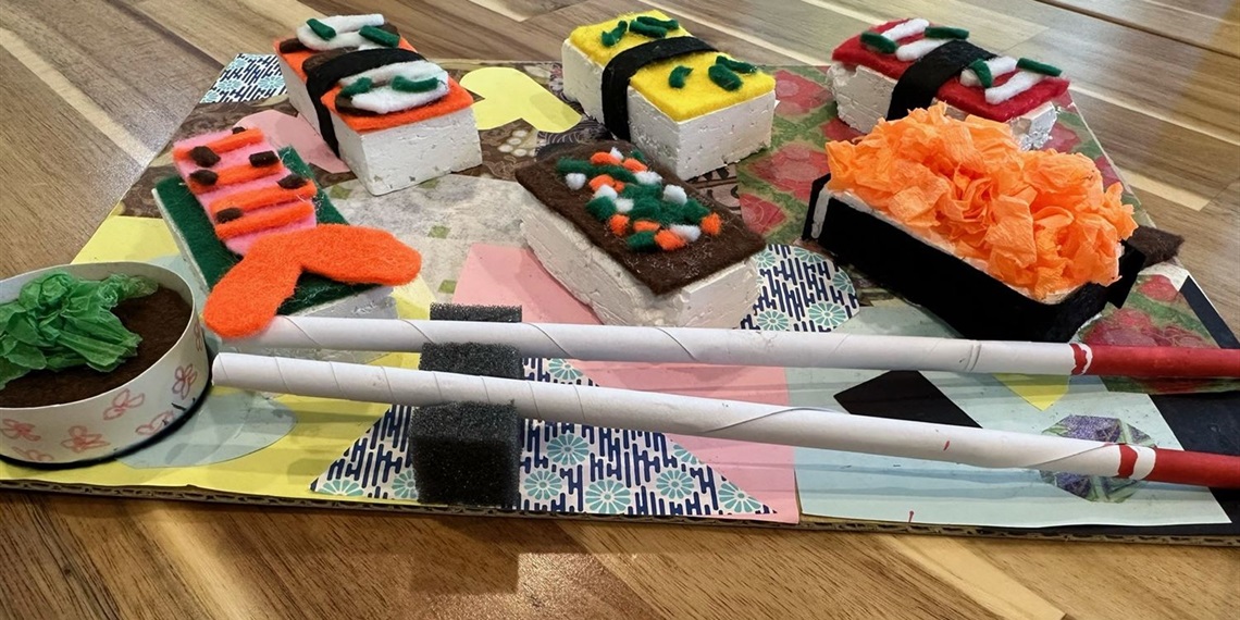 Sushi Sculpture