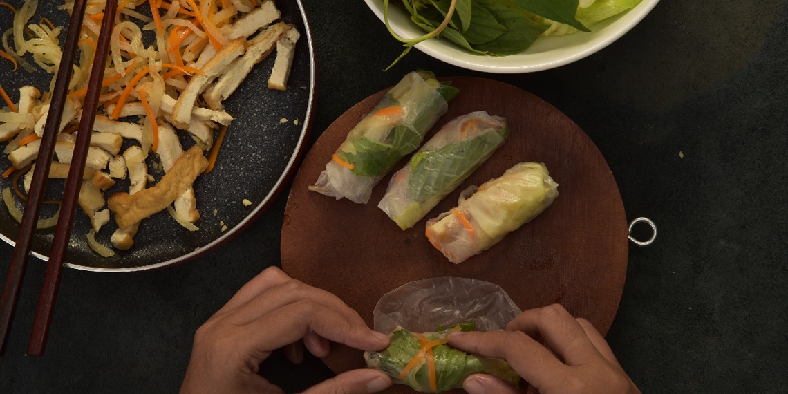 Healthy Rice Paper Roll DIY Workshop